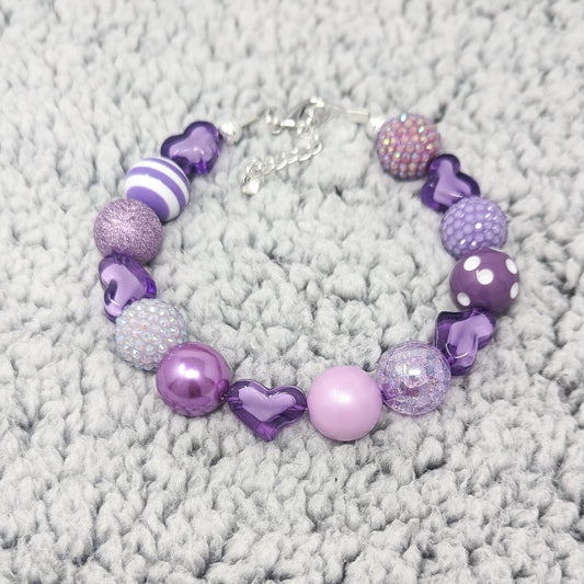 Purple Kisses Necklace